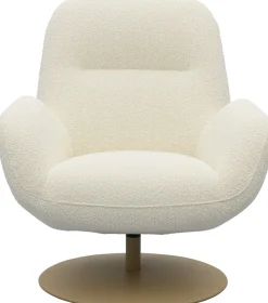 Draaifauteuils-Trendhopper Nola Fauteuil Ecru