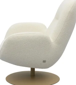 Draaifauteuils-Trendhopper Nola Fauteuil Ecru