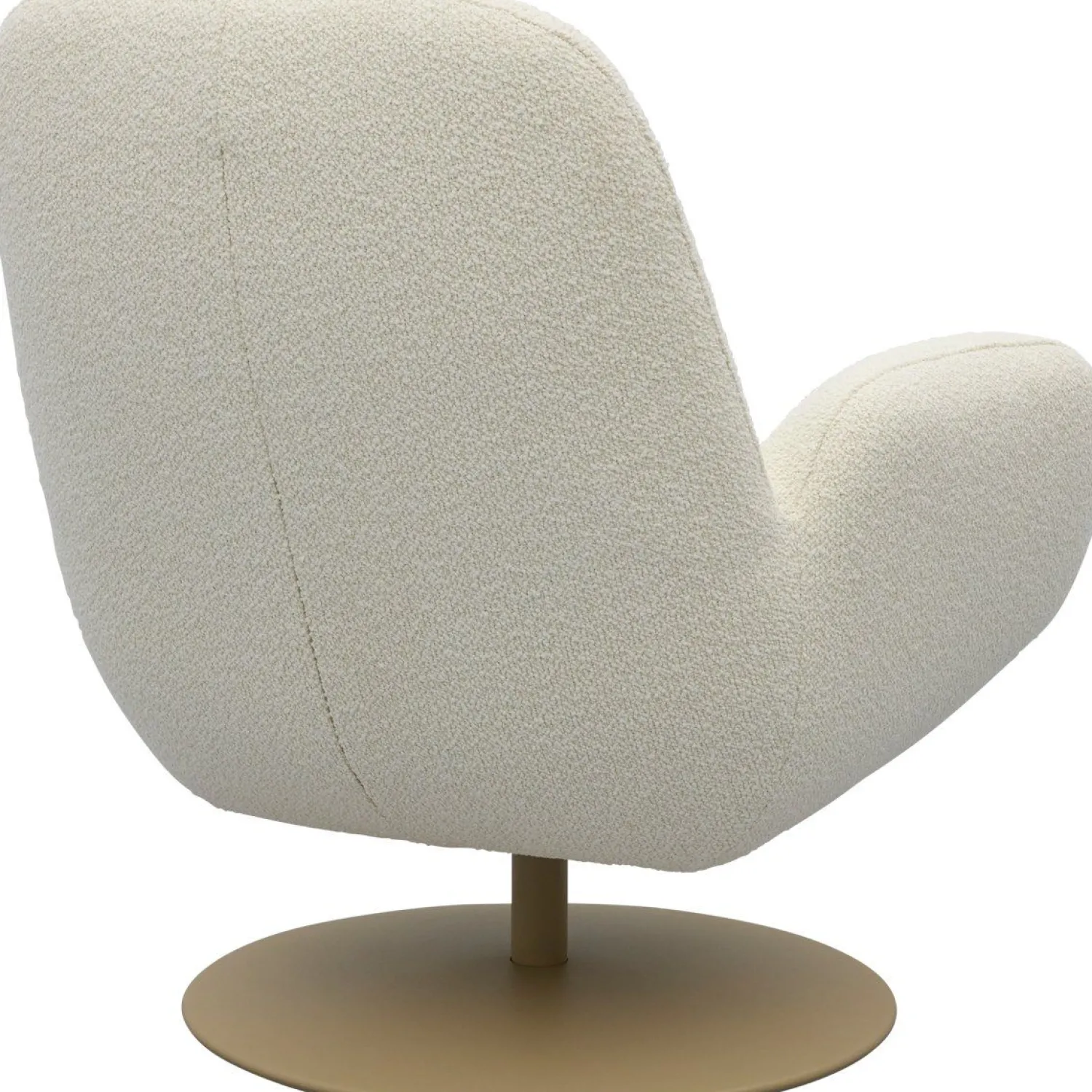Draaifauteuils-Trendhopper Nola Fauteuil Ecru