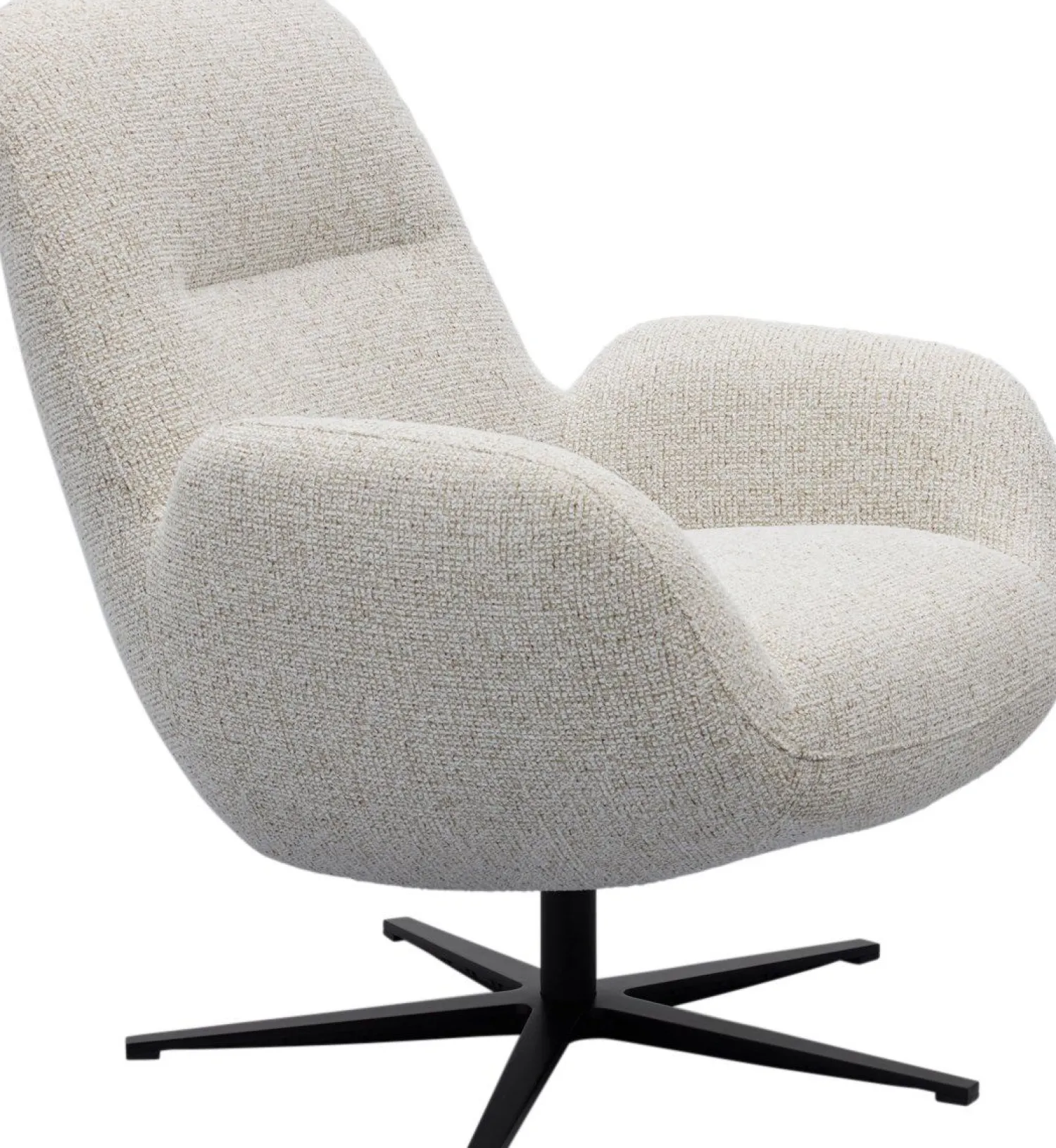 Draaifauteuils-Trendhopper Nola Fauteuil Naturel