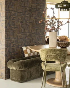 Houten Eetkamerbanken-By Boo Nook Bankje Green