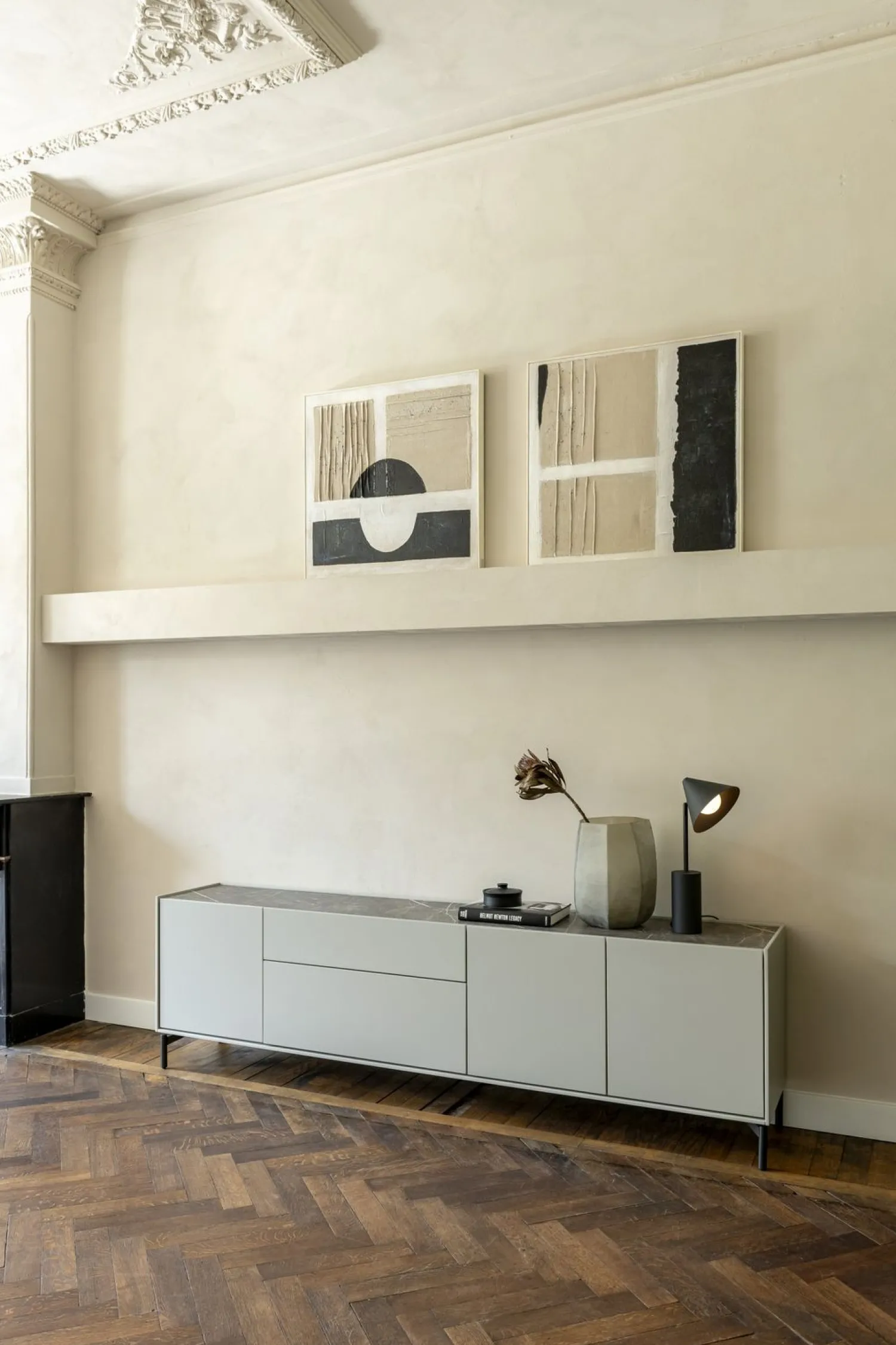 Dressoirs-XOOON Noon Dressoir Light Grey, Grafiet