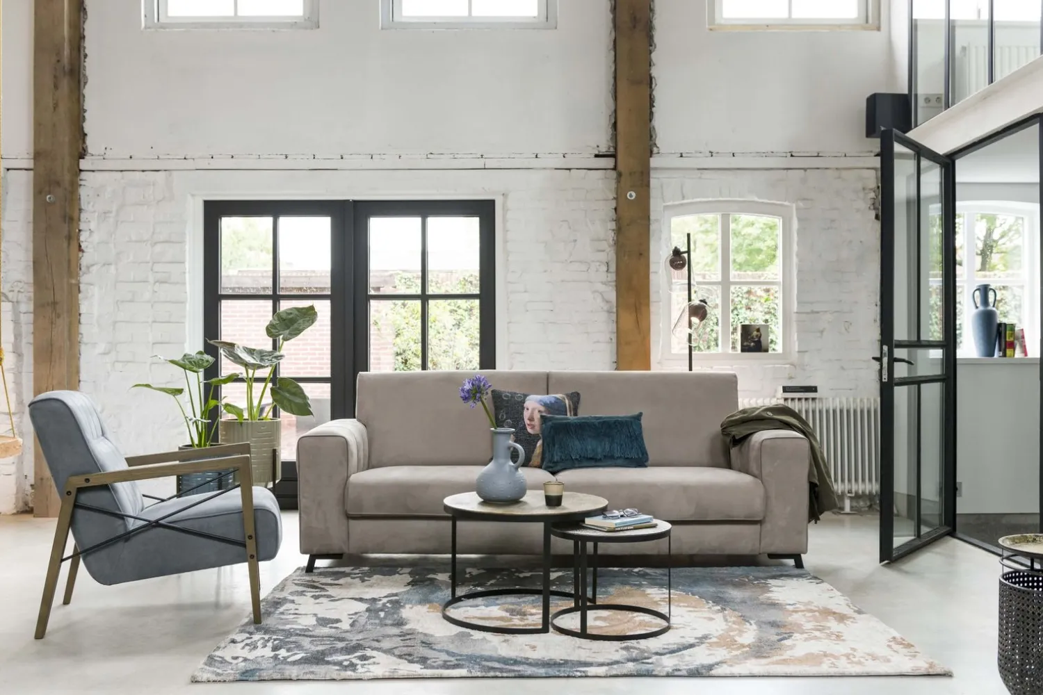 Leren Fauteuils-Henders en Hazel Northon Fauteuil Cognac