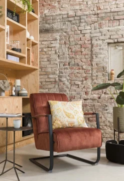 Leren Fauteuils-Henders en Hazel Northon Fauteuil Cognac