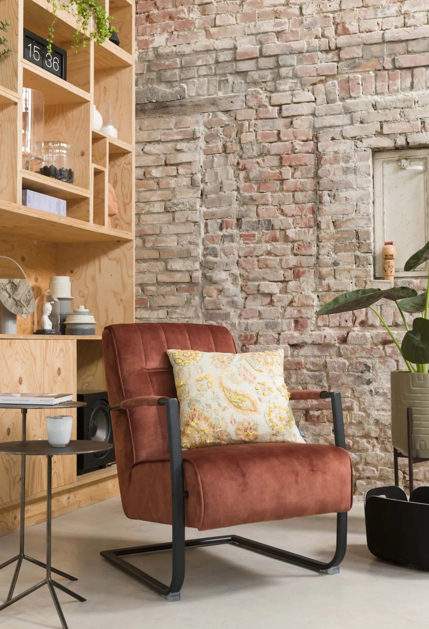 Leren Fauteuils-Henders en Hazel Northon Fauteuil Cognac