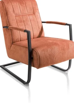 Leren Fauteuils-Henders en Hazel Northon Fauteuil Cognac