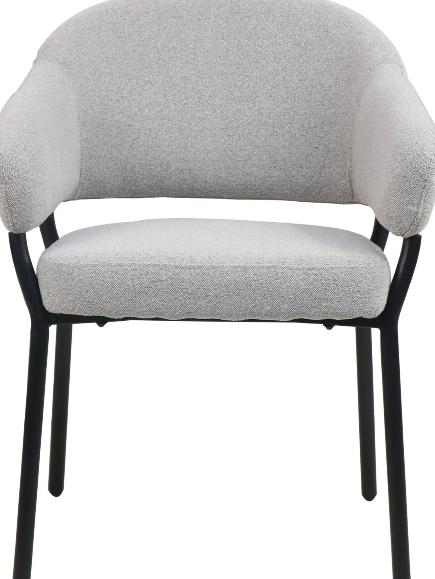 Eetkamerstoelen Met Armleuning-Movani Nour Armstoel Grijs