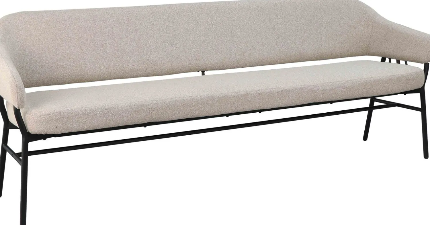 Stoffen Eetkamerbanken-Movani Nour Eetkamerbank Beige