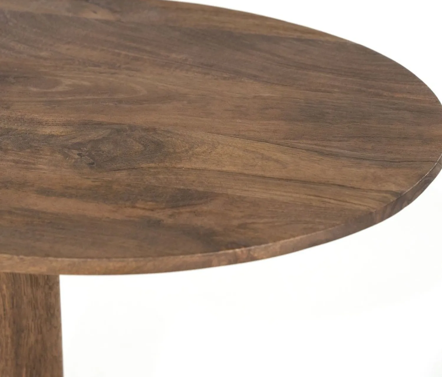 Houten Bijzettafels-Eleonora Novia Bijzettafel Lichtbruin