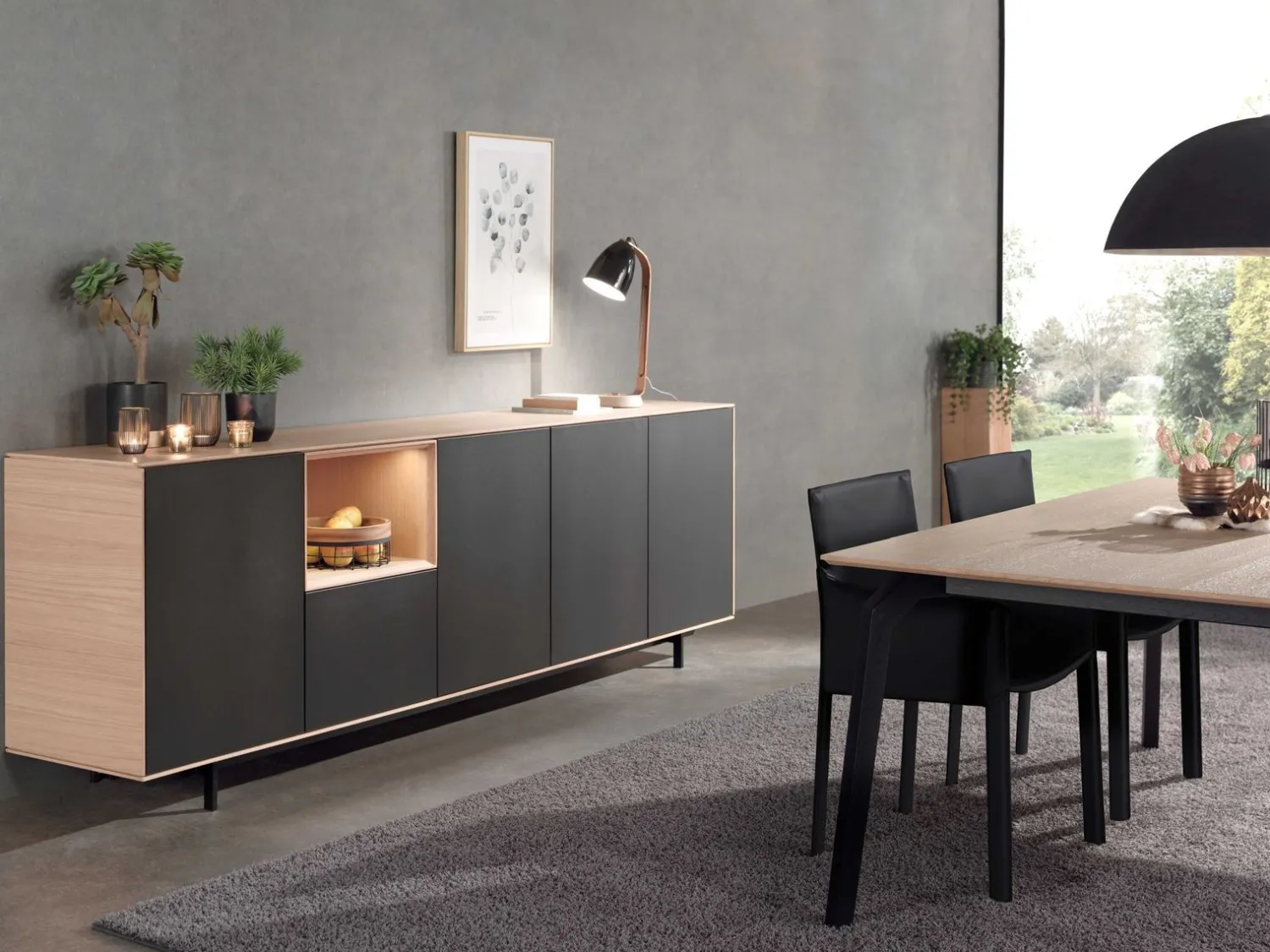 Dressoirs-Saunaco Nyro Dressoir Wit