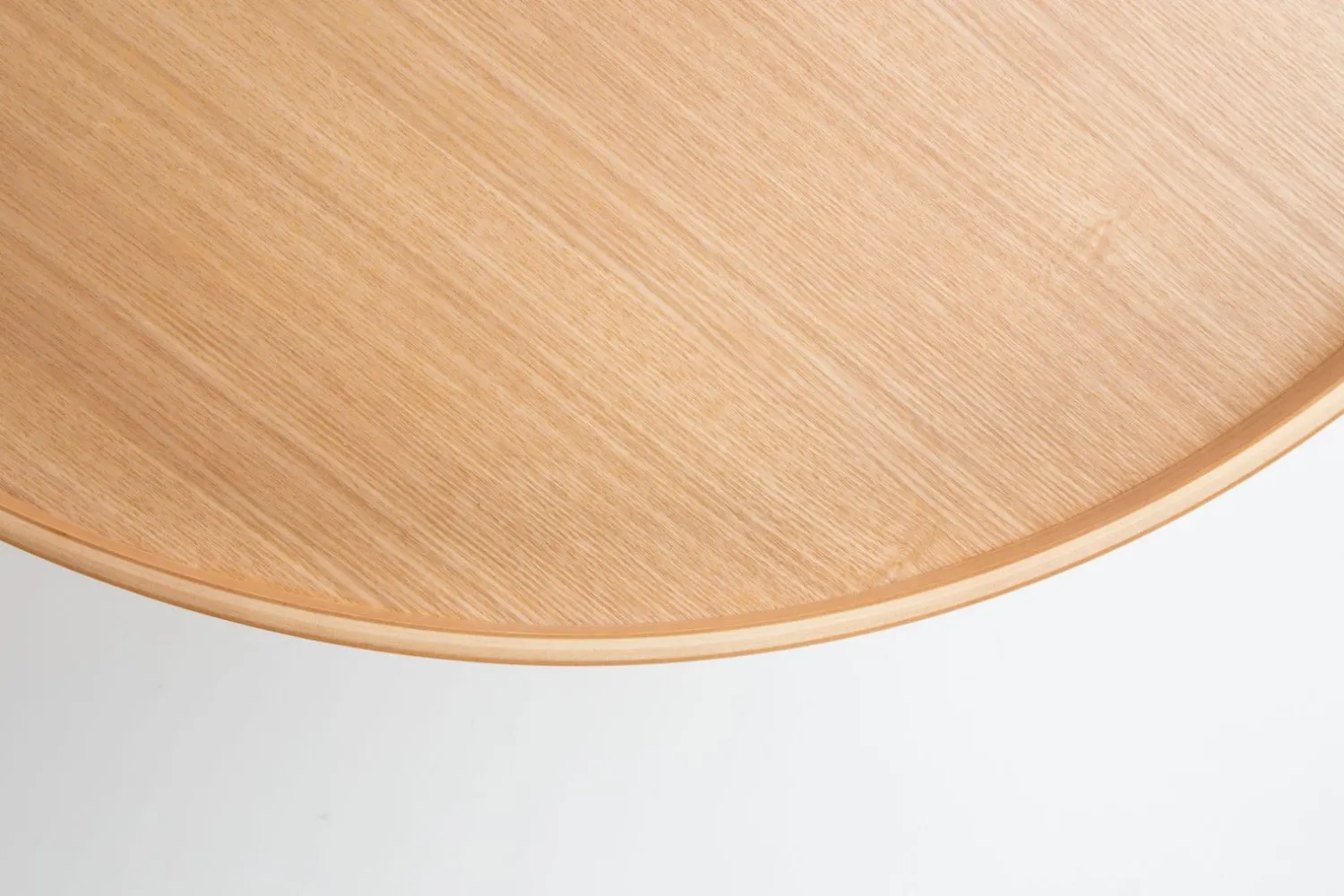 Ronde Bijzettafels-Zuiver Oak Tray Salontafel