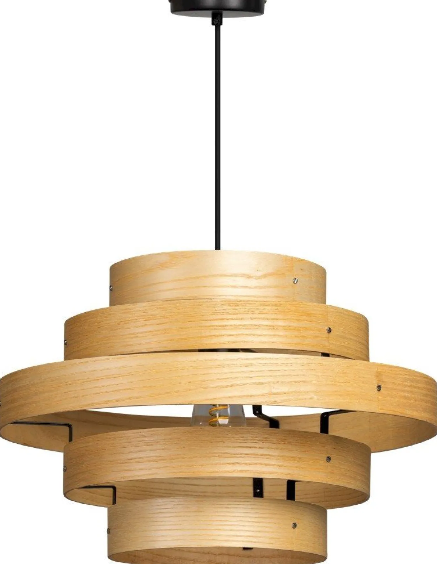 Hanglampen|Hanglampen-Eijerkamp Collectie Oaknut Hanglamp Bruin