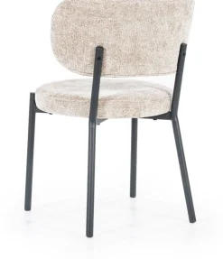 Eetkamerstoelen Zonder Armleuning-By Boo Oasis Eetkamerstoel Taupe