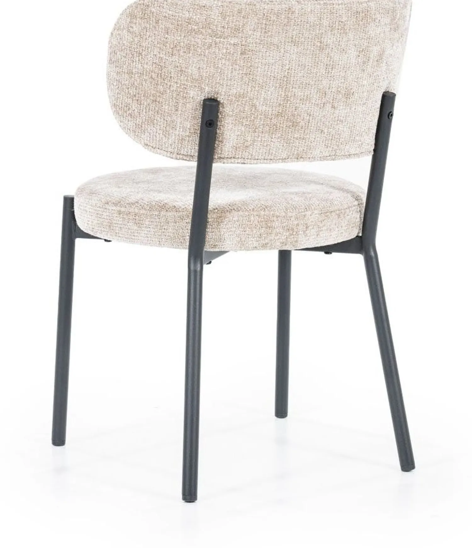 Eetkamerstoelen Zonder Armleuning-By Boo Oasis Eetkamerstoel Taupe