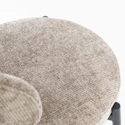 Eetkamerstoelen Zonder Armleuning-By Boo Oasis Eetkamerstoel Taupe