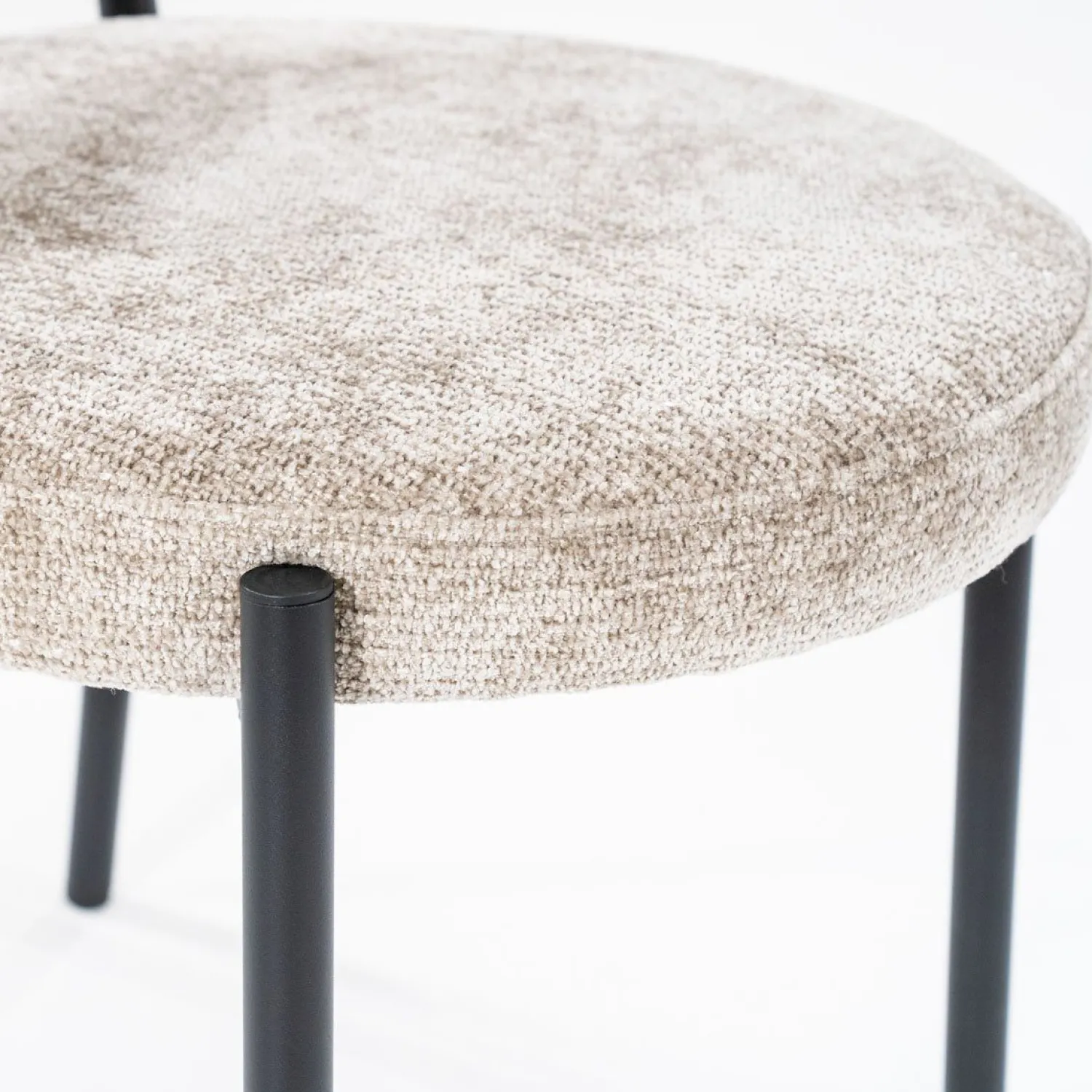 Eetkamerstoelen Zonder Armleuning-By Boo Oasis Eetkamerstoel Taupe