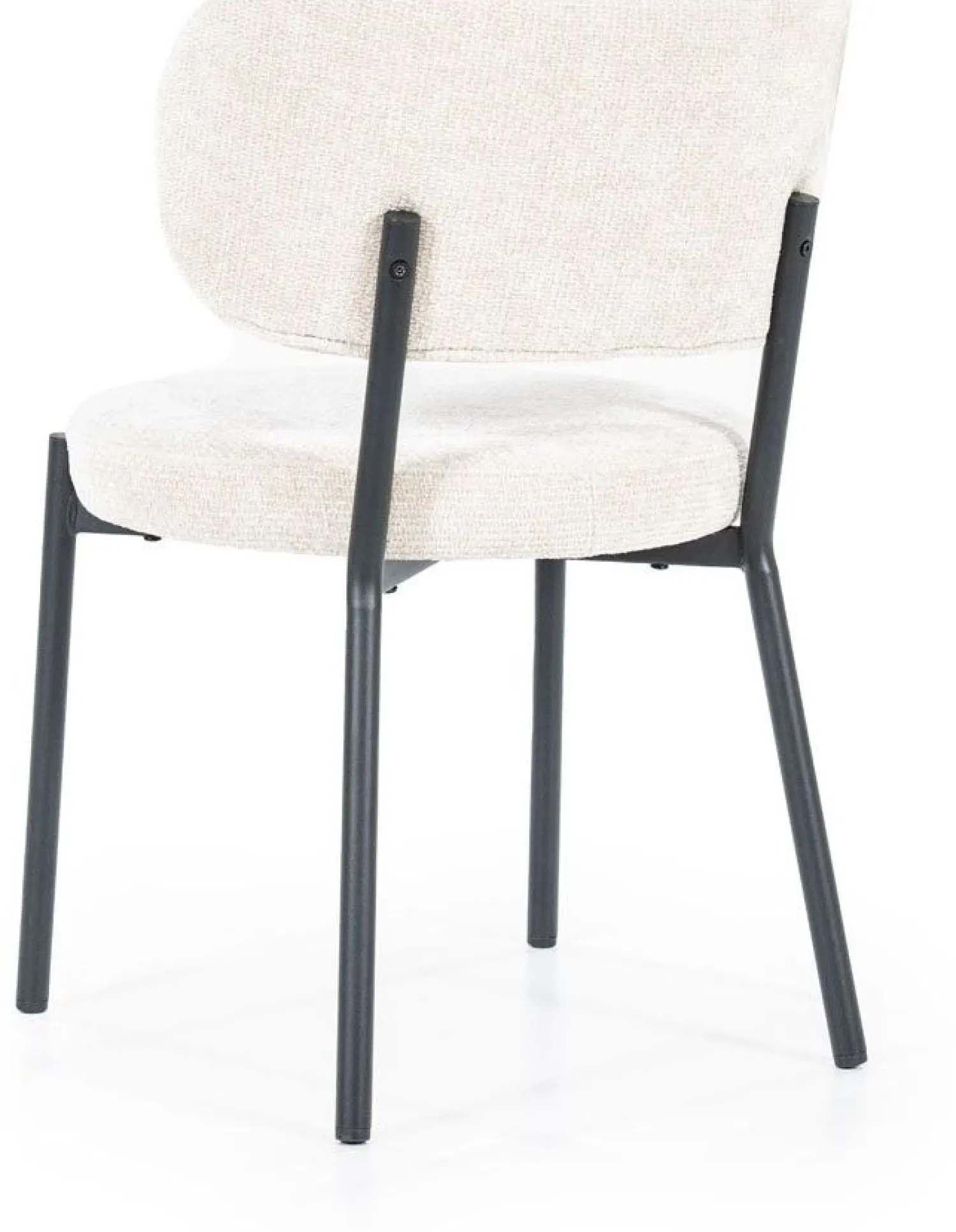Eetkamerstoelen Zonder Armleuning-By Boo Oasis Eetkamerstoel Beige