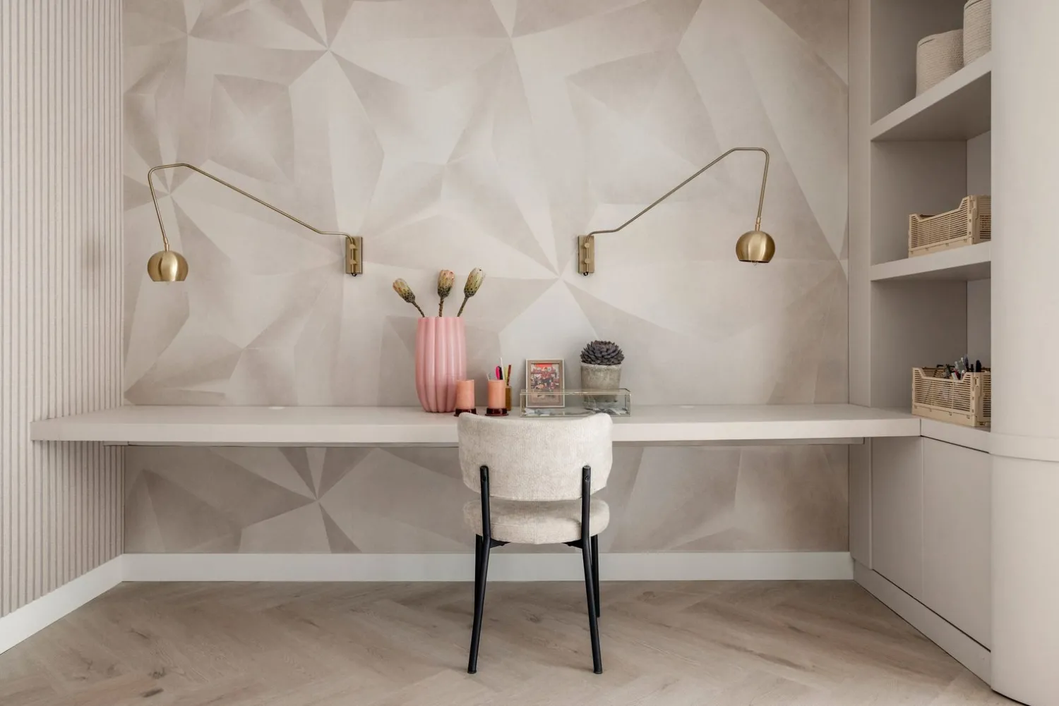 Eetkamerstoelen Zonder Armleuning-By Boo Oasis Eetkamerstoel Beige