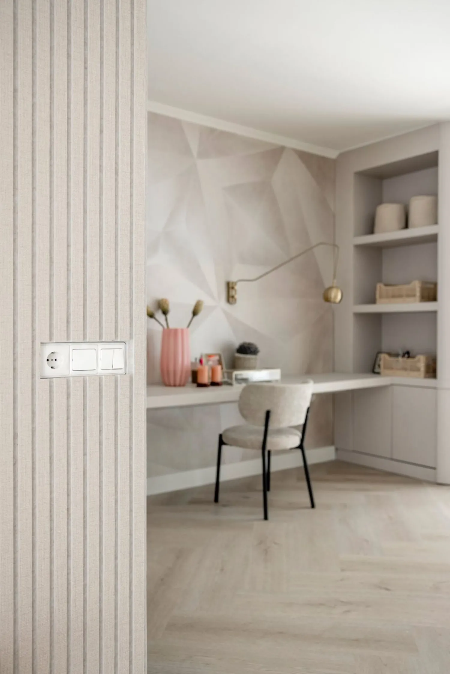 Eetkamerstoelen Zonder Armleuning-By Boo Oasis Eetkamerstoel Beige