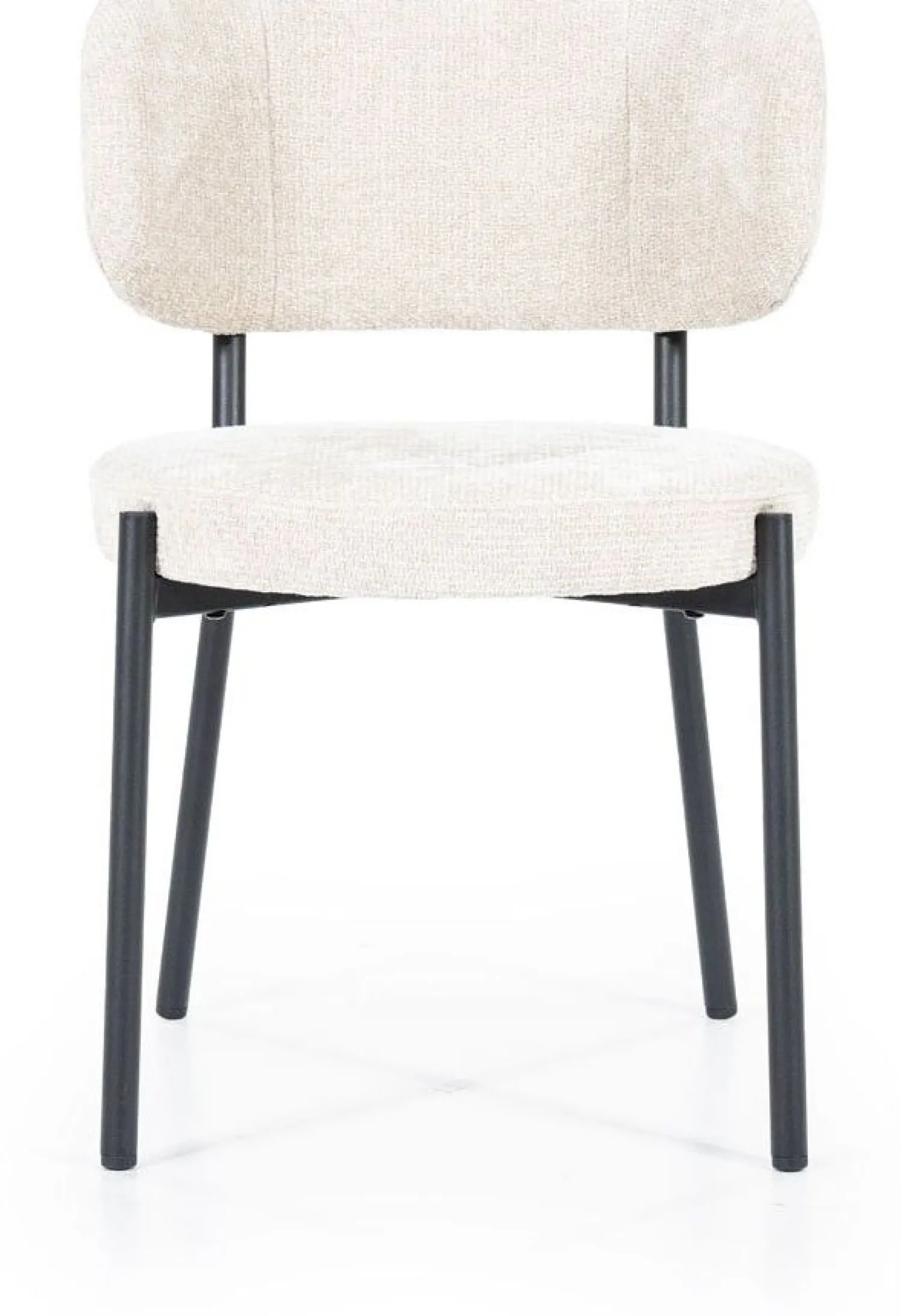 Eetkamerstoelen Zonder Armleuning-By Boo Oasis Eetkamerstoel Beige
