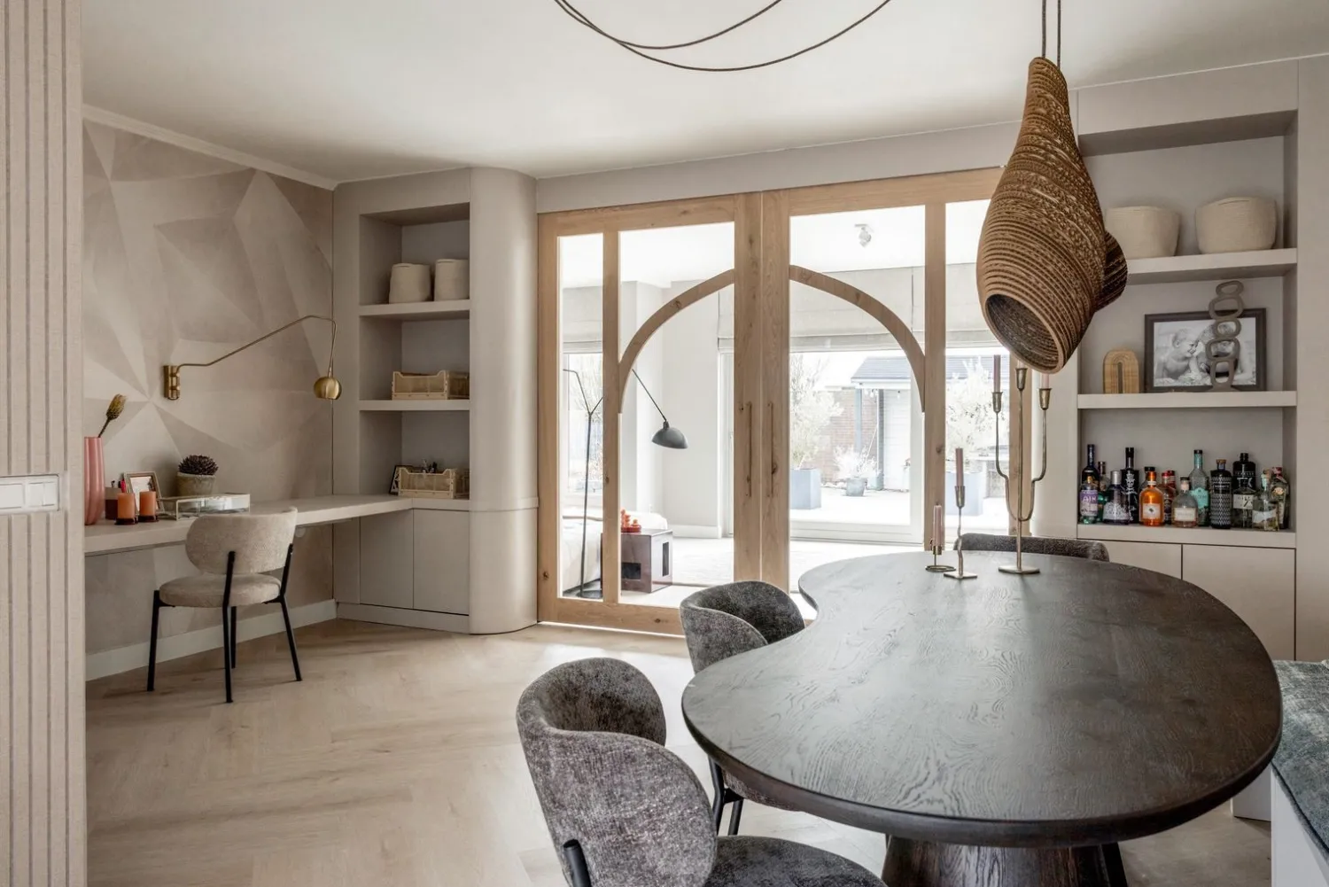 Eetkamerstoelen Zonder Armleuning-By Boo Oasis Eetkamerstoel Brown