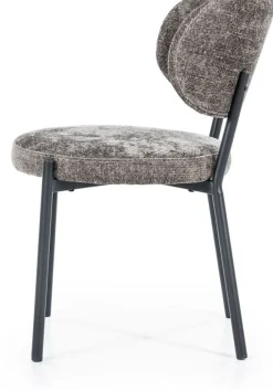 Eetkamerstoelen Zonder Armleuning-By Boo Oasis Eetkamerstoel Brown