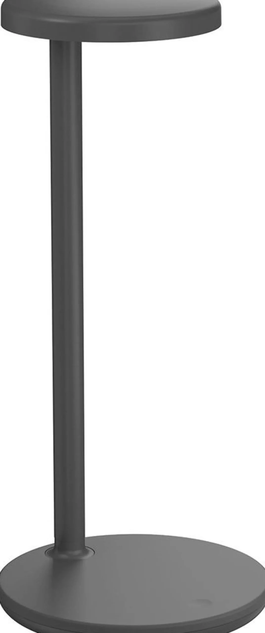 Snoerloze Tafellampen|Tafellampen-Flos Oblique Qi Tafellamp Anthracite