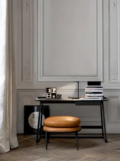 Snoerloze Tafellampen|Tafellampen-Flos Oblique Qi Tafellamp Anthracite