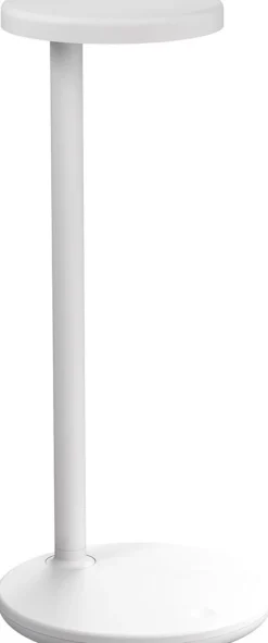 Snoerloze Tafellampen|Tafellampen-Flos Oblique Qi Tafellamp White