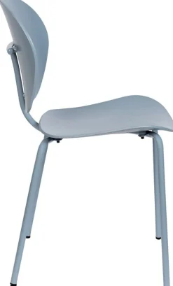 Eetkamerstoelen Zonder Armleuning-Zuiver Ocean (set van 2) Eetkamerstoel Ocean Blue