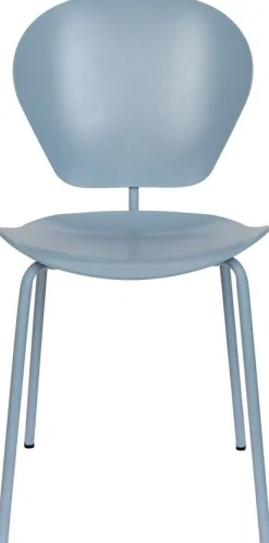 Eetkamerstoelen Zonder Armleuning-Zuiver Ocean (set van 2) Eetkamerstoel Ocean Blue