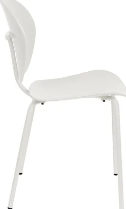 Eetkamerstoelen Zonder Armleuning-Zuiver Ocean (set van 2) Eetkamerstoel Coconut Milk