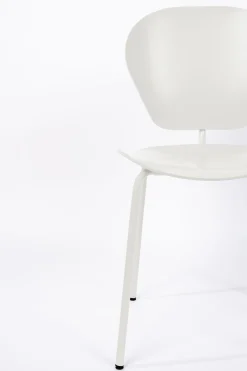 Eetkamerstoelen Zonder Armleuning-Zuiver Ocean (set van 2) Eetkamerstoel Coconut Milk