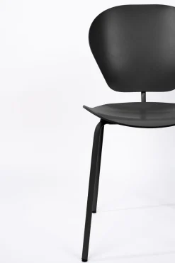 Eetkamerstoelen Zonder Armleuning-Zuiver Ocean (set van 2) Eetkamerstoel Pirate Black