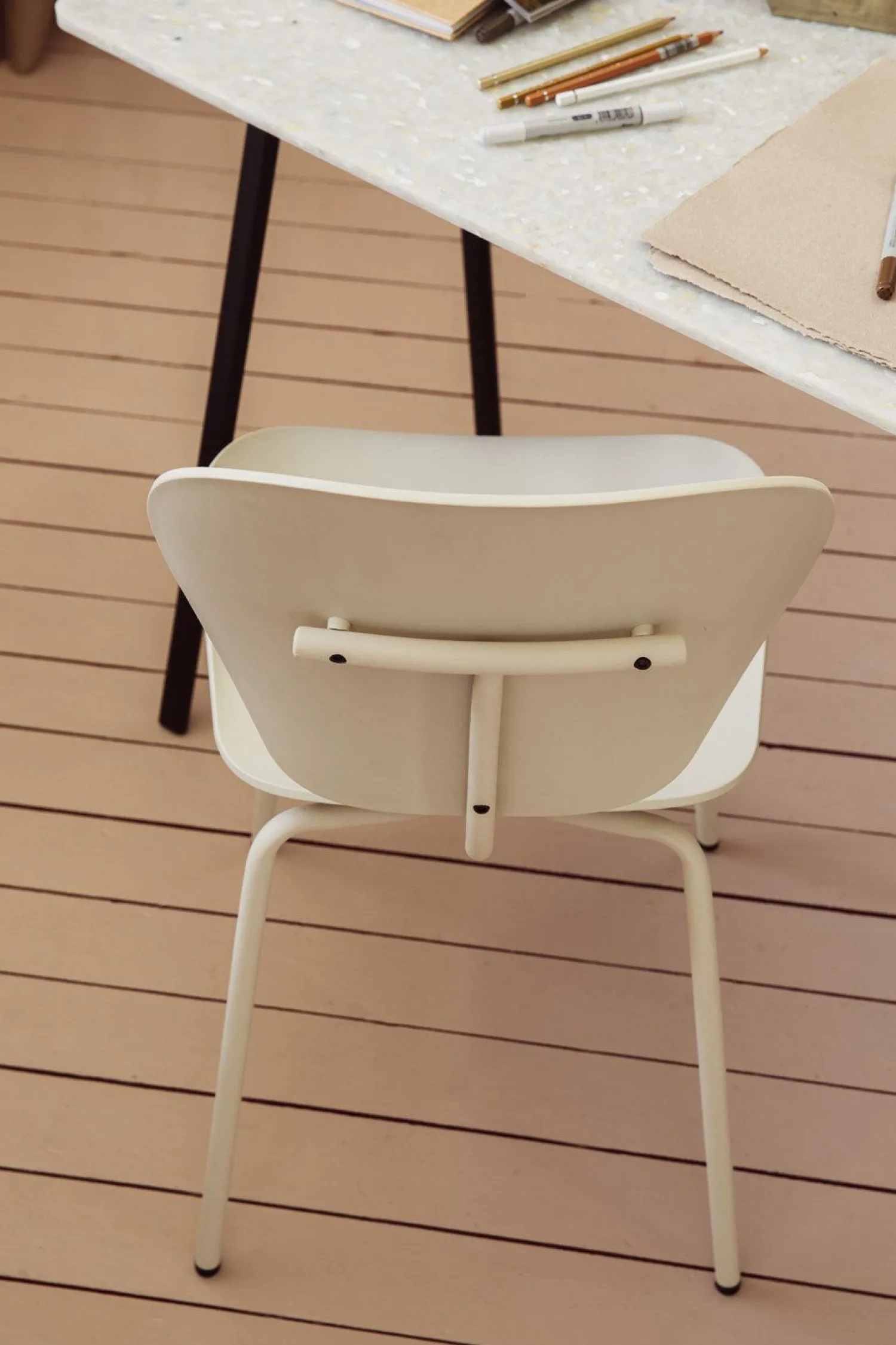 Eetkamerstoelen Zonder Armleuning-Zuiver Ocean (set van 2) Eetkamerstoel Rice