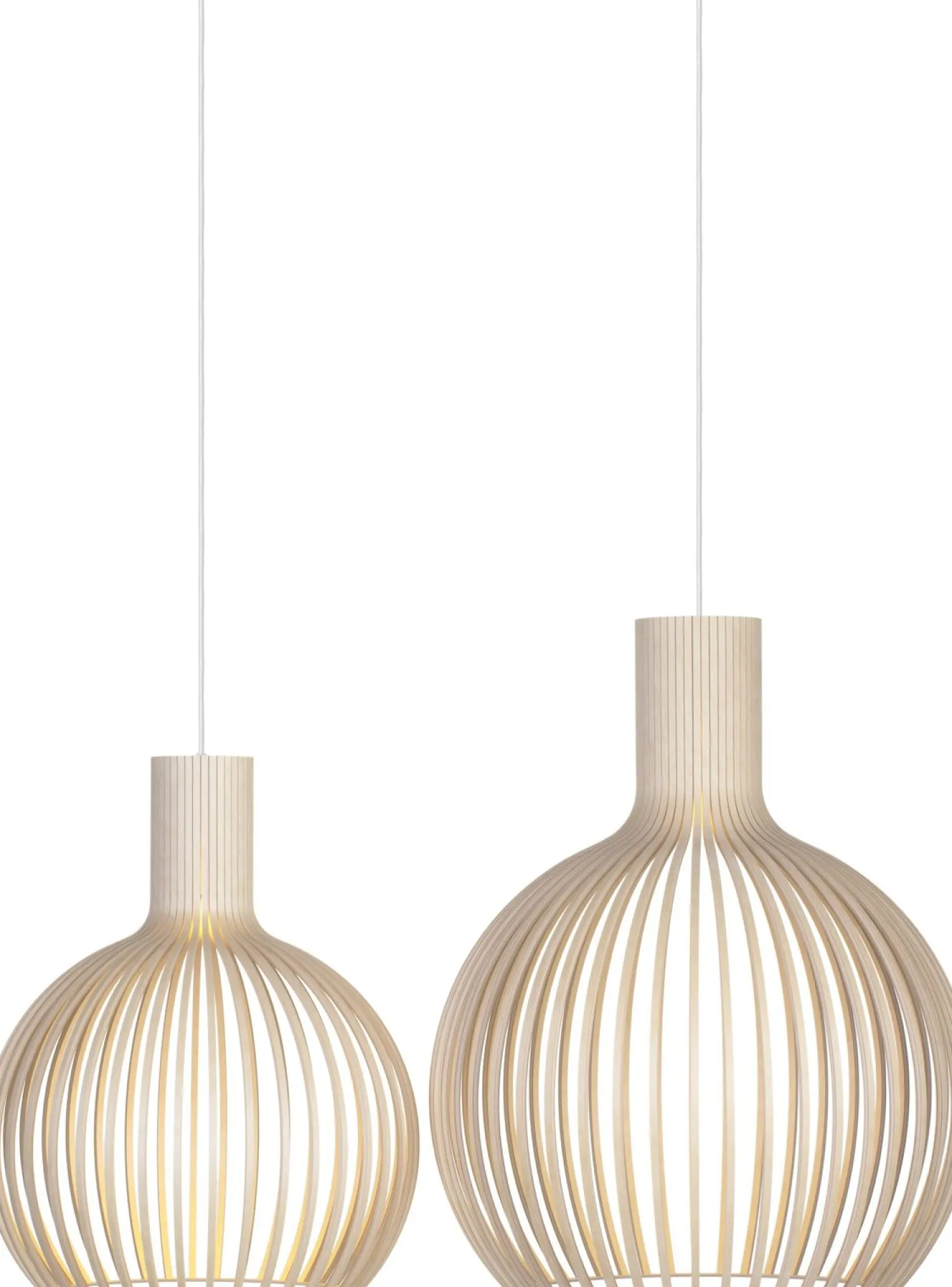 Hanglampen|Hanglampen-Secto Design Octo 4240 Hanglamp Naturel