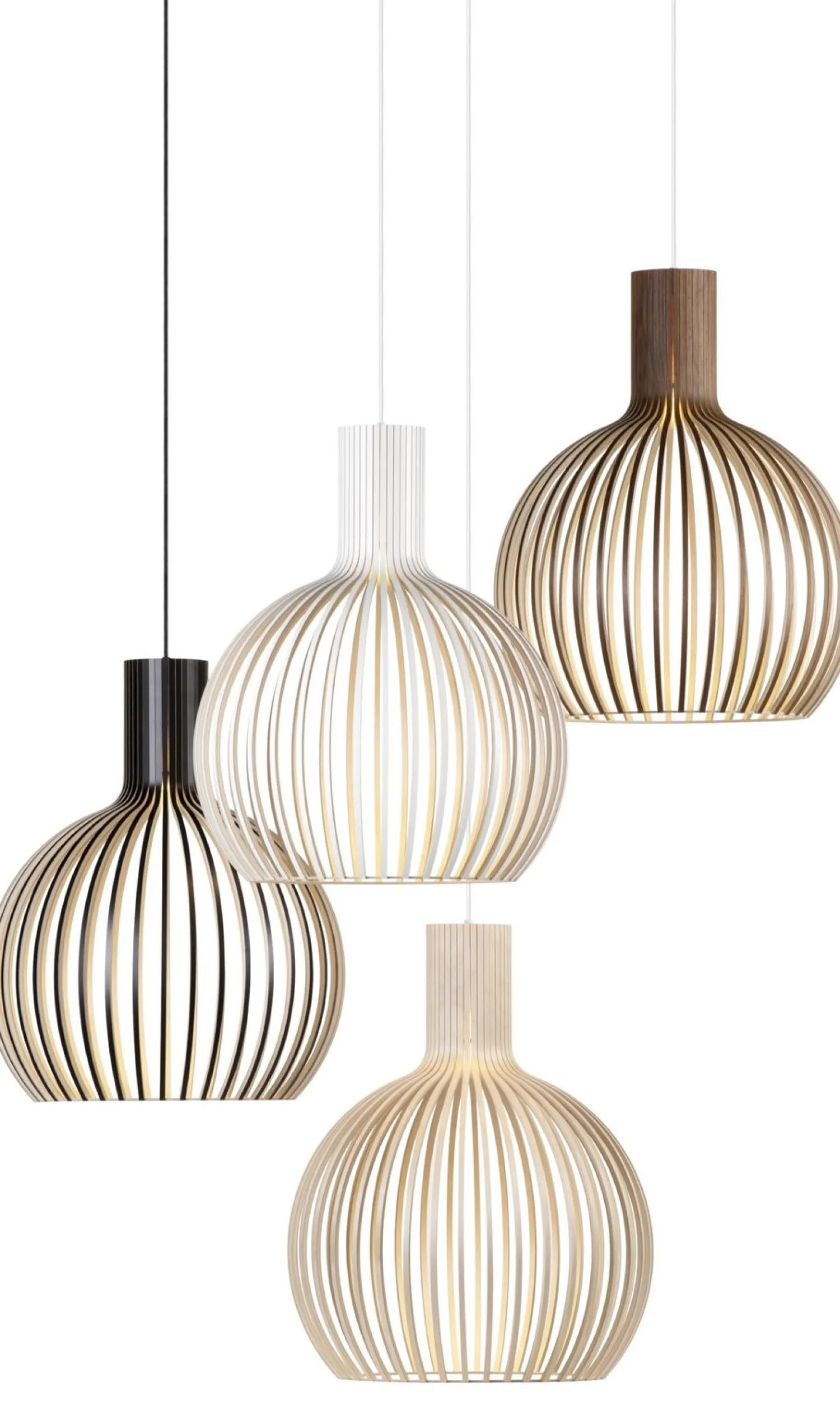 Hanglampen|Hanglampen-Secto Design Octo 4241 Hanglamp Wit