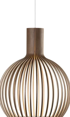 Hanglampen|Hanglampen-Secto Design Octo 4241 Hanglamp Walnoot