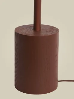 Houten Vloerlampen|Vloerlampen-Good&Mojo Okinawa 2-lichts Vloerlamp Brown