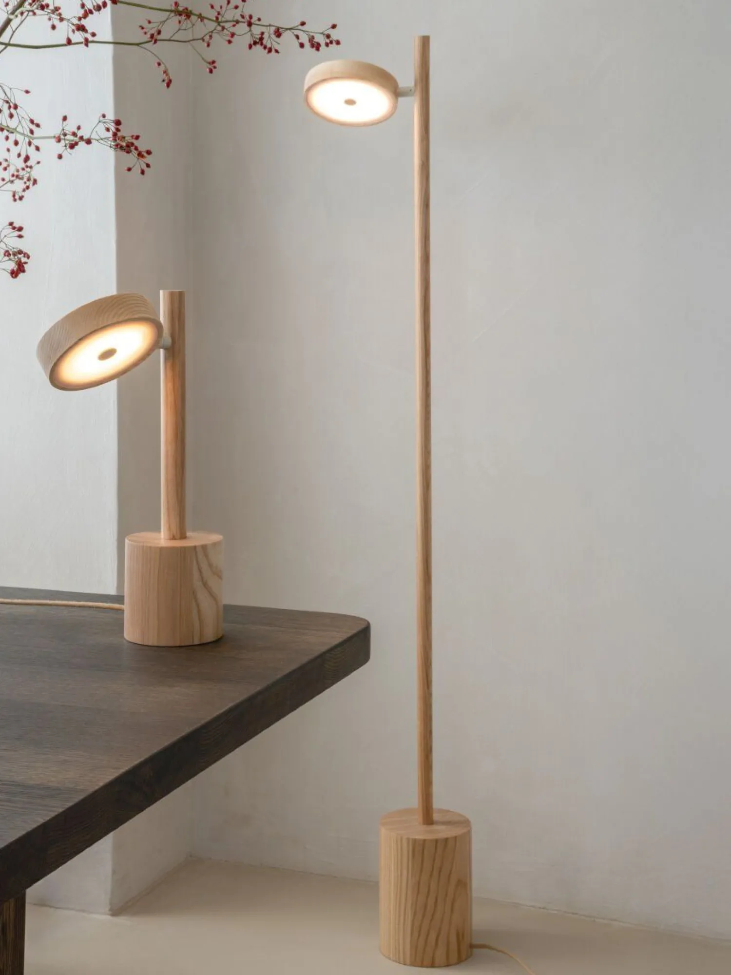 Houten Vloerlampen|Vloerlampen-Good&Mojo Okinawa Vloerlamp Natural