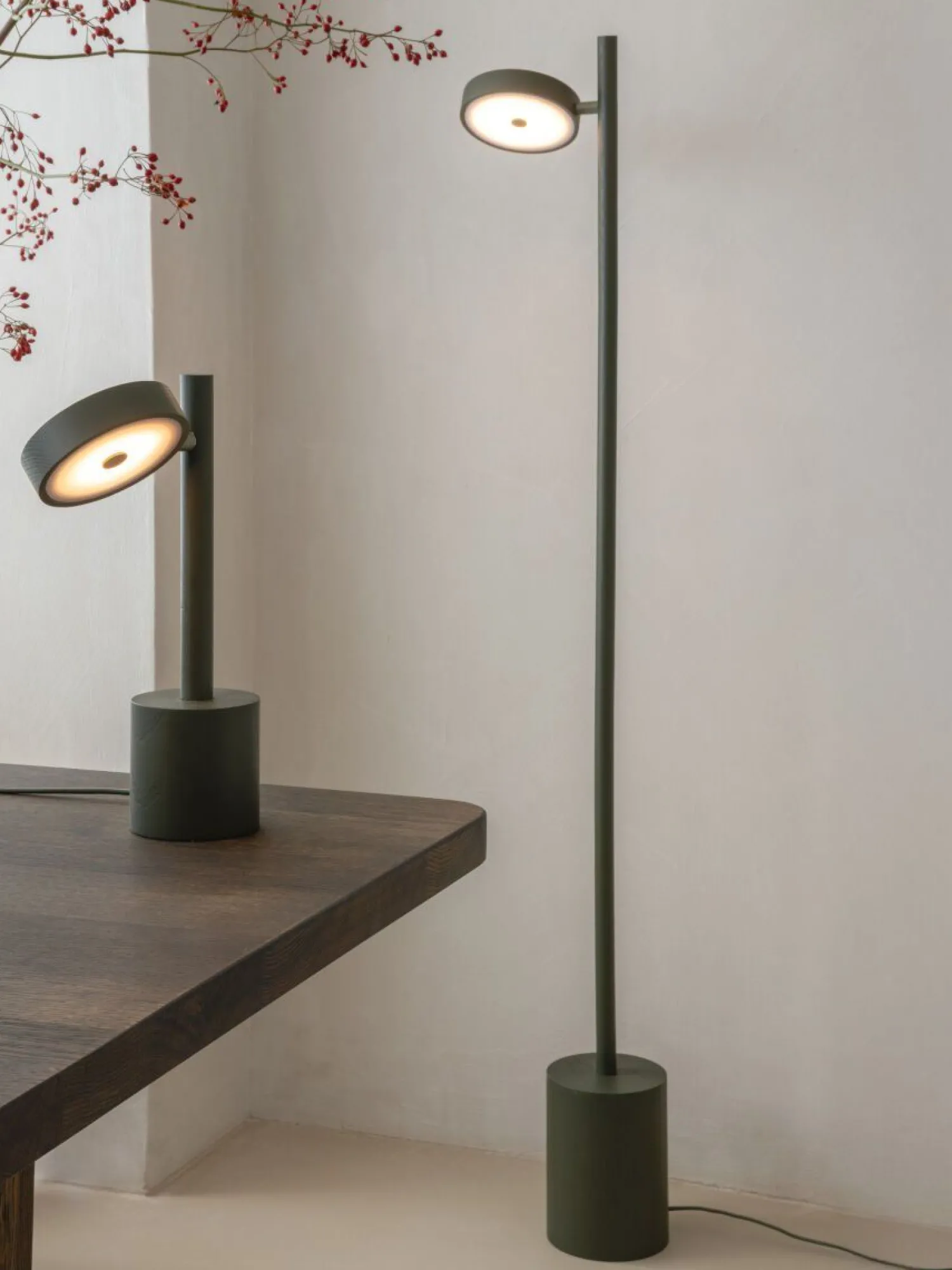 Houten Vloerlampen|Vloerlampen-Good&Mojo Okinawa Vloerlamp Green
