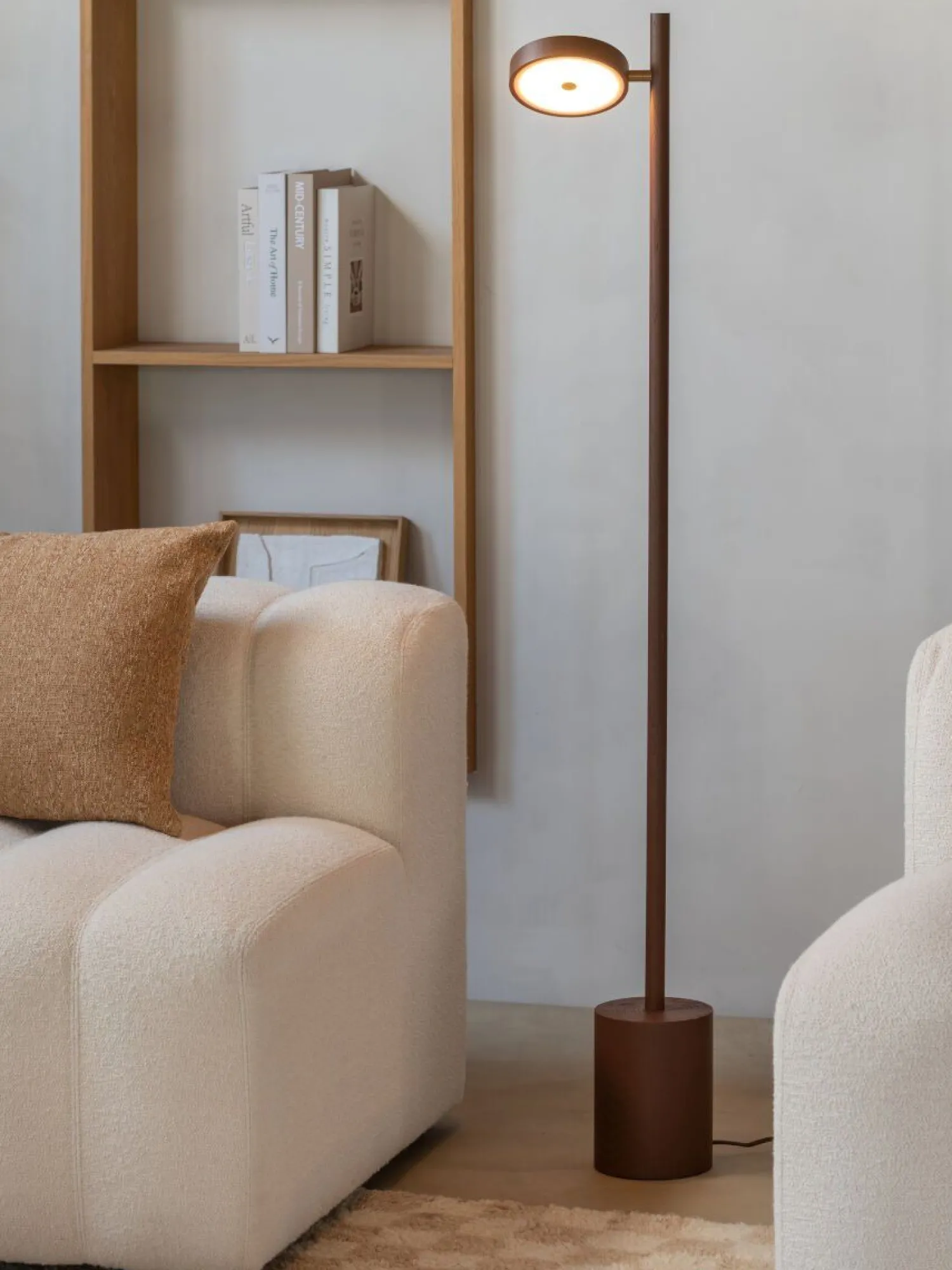 Houten Vloerlampen|Vloerlampen-Good&Mojo Okinawa Vloerlamp Brown