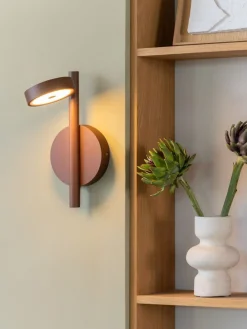 Wandlampen|Wandlampen-Good&Mojo Okinawa Wandlamp Brown