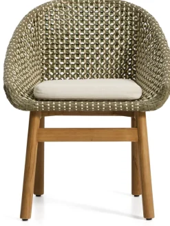 Tuinstoelen-Kave Home Olbia Tuinstoel Groen