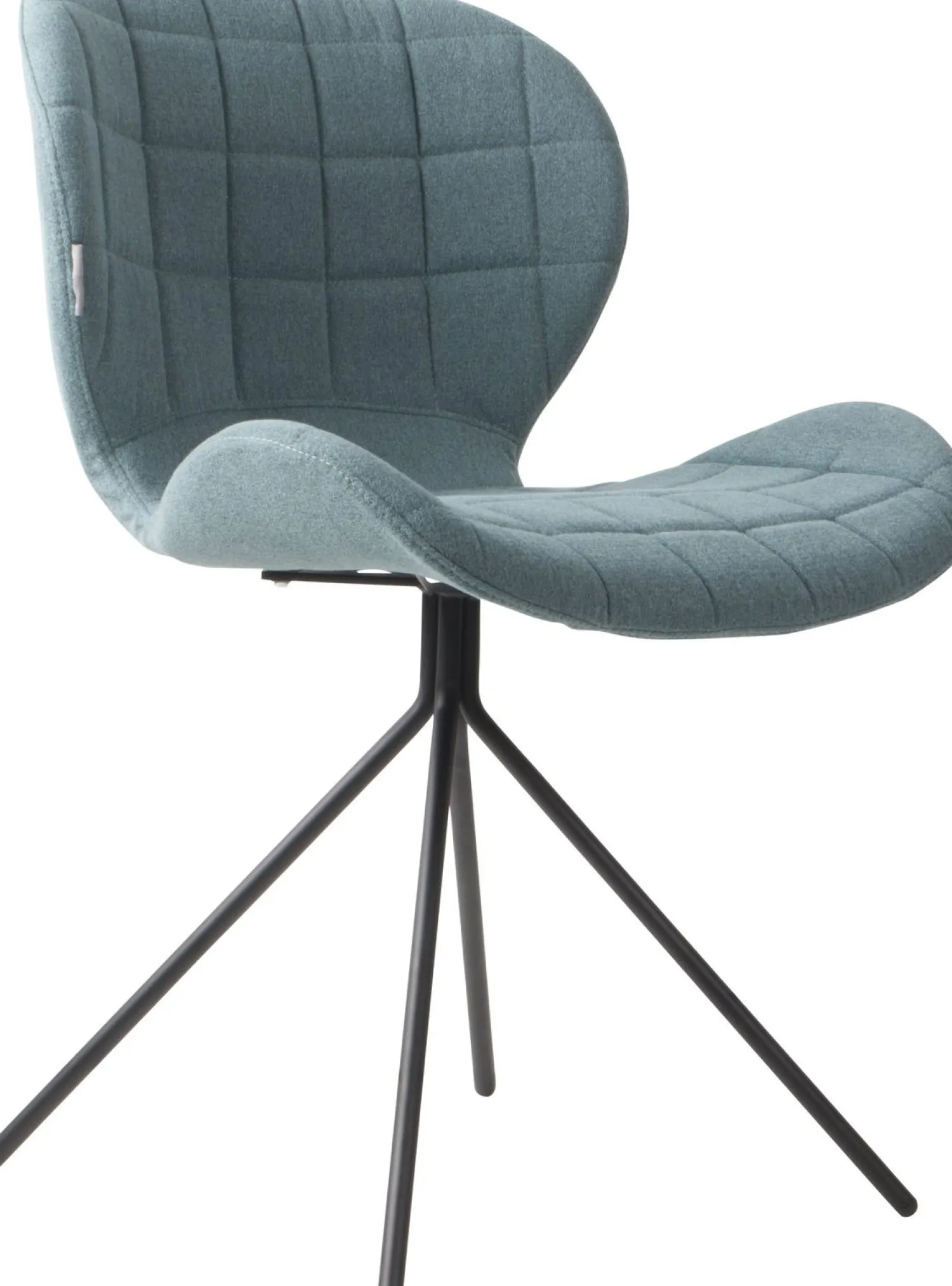 Eetkamerstoelen Zonder Armleuning-Zuiver OMG (set van 2) Eetkamerstoel Blue