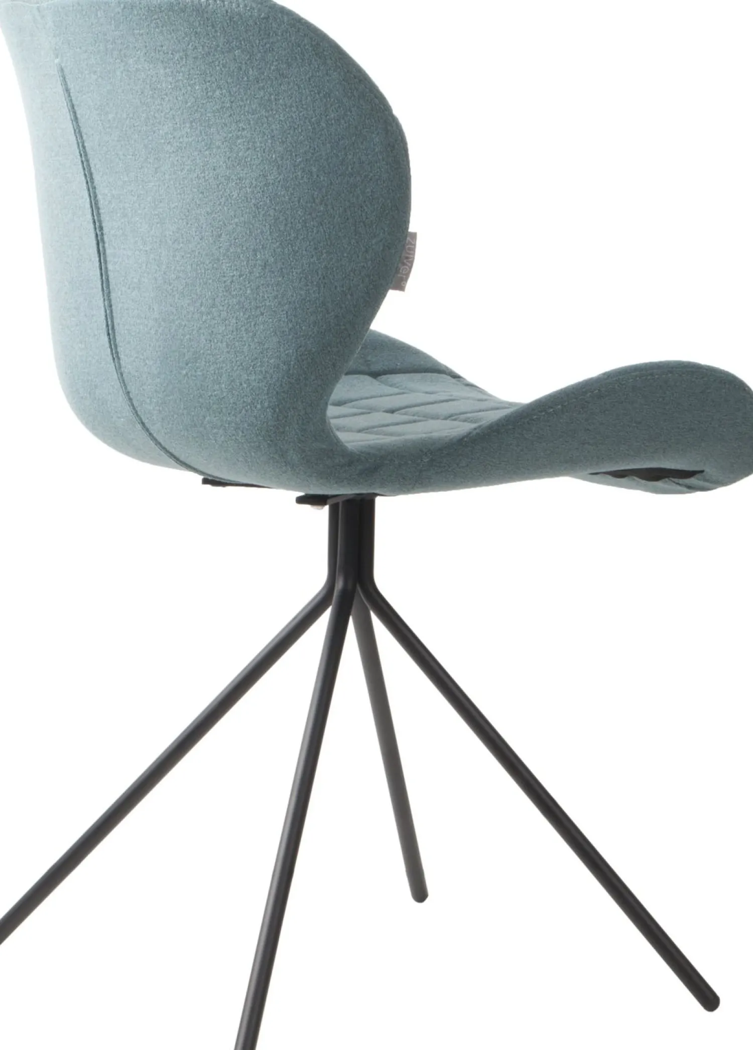 Eetkamerstoelen Zonder Armleuning-Zuiver OMG (set van 2) Eetkamerstoel Blue