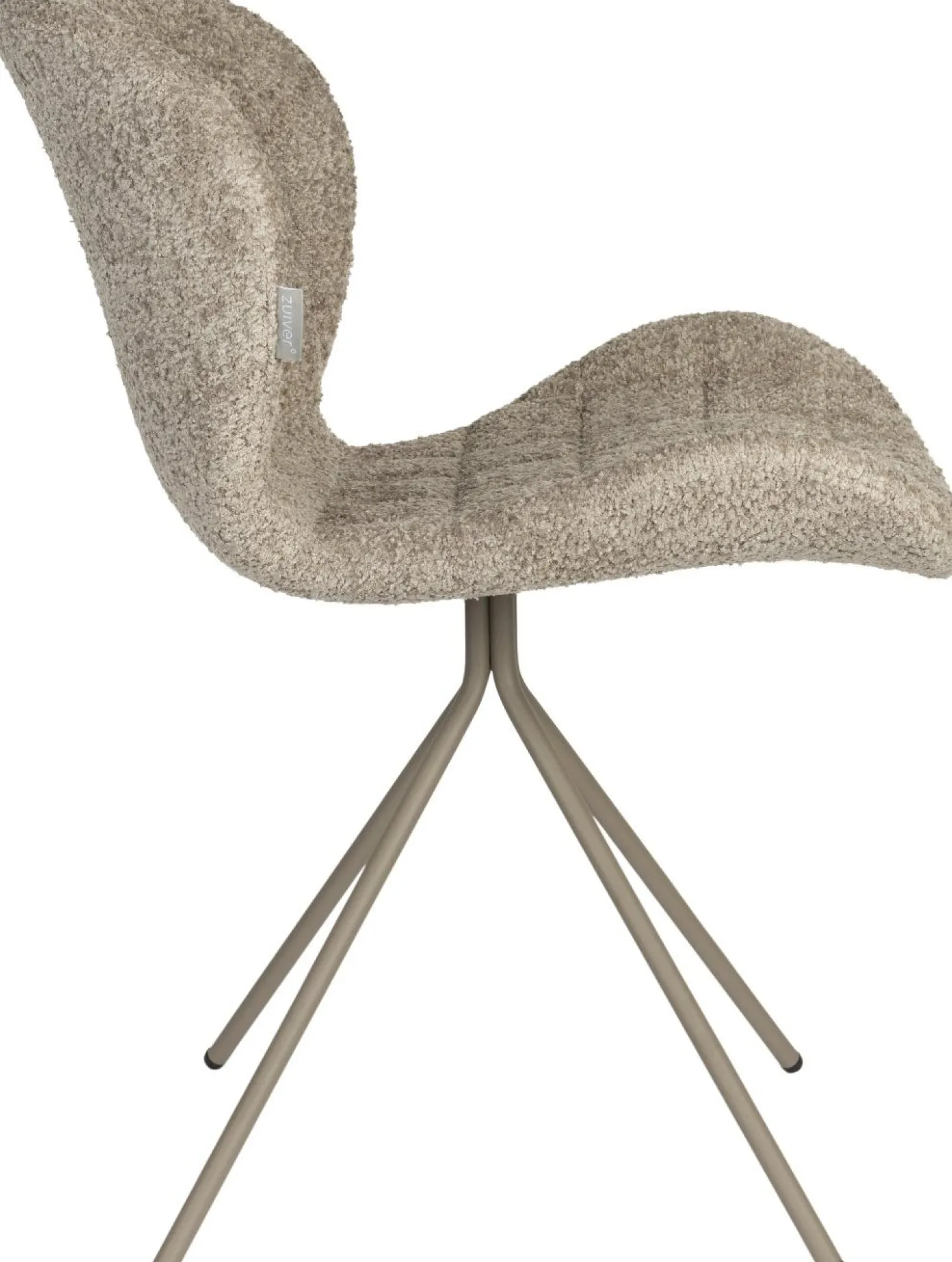 Design Stoelen|Eetkamerstoelen Zonder Armleuning-Zuiver OMG soft Soft (set van 2) Eetkamerstoel Beige