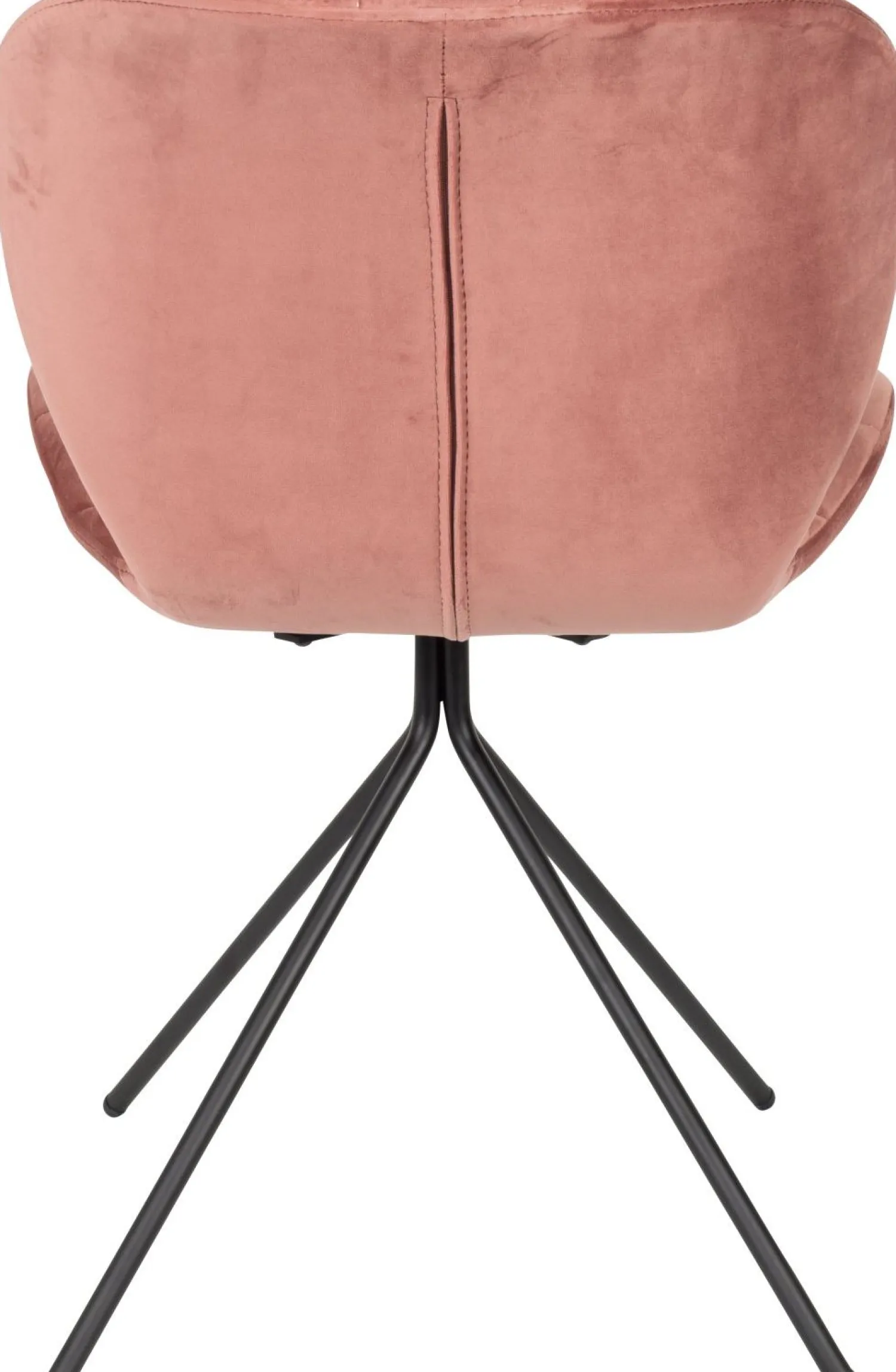 Eetkamerstoelen Zonder Armleuning-Zuiver OMG velvet (set van 2) Eetkamerstoel Old Pink