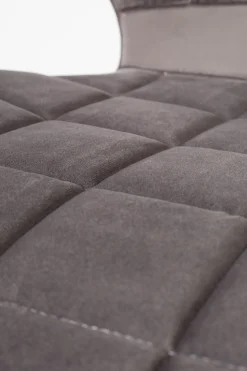 Eetkamerstoelen Zonder Armleuning-Zuiver OMG velvet (set van 2) Eetkamerstoel Grey
