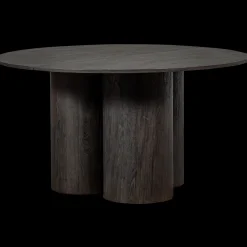 Ronde Eettafels-WOOOD Oona Eettafel Dark Brown